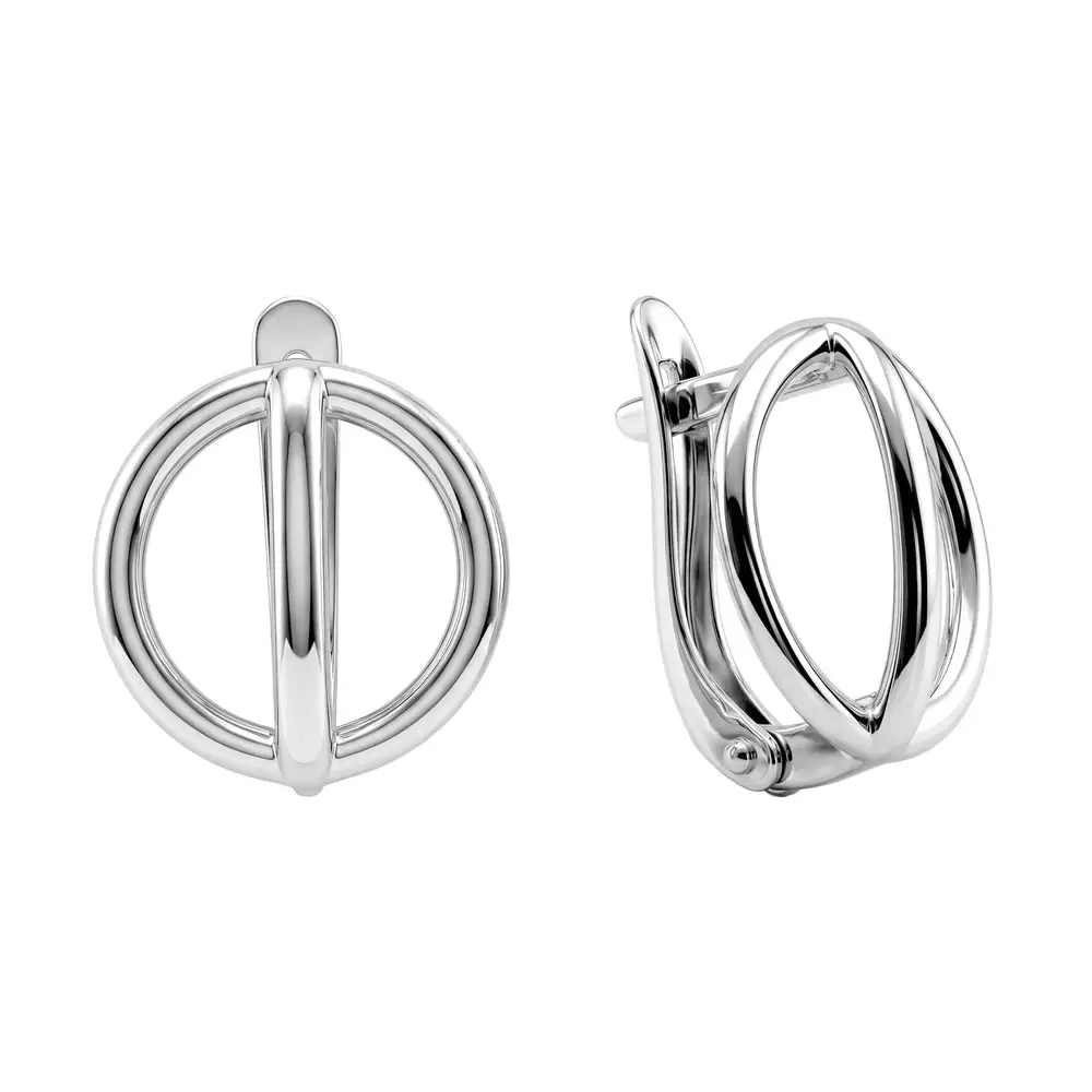 Серьги из серебра 925 пробы