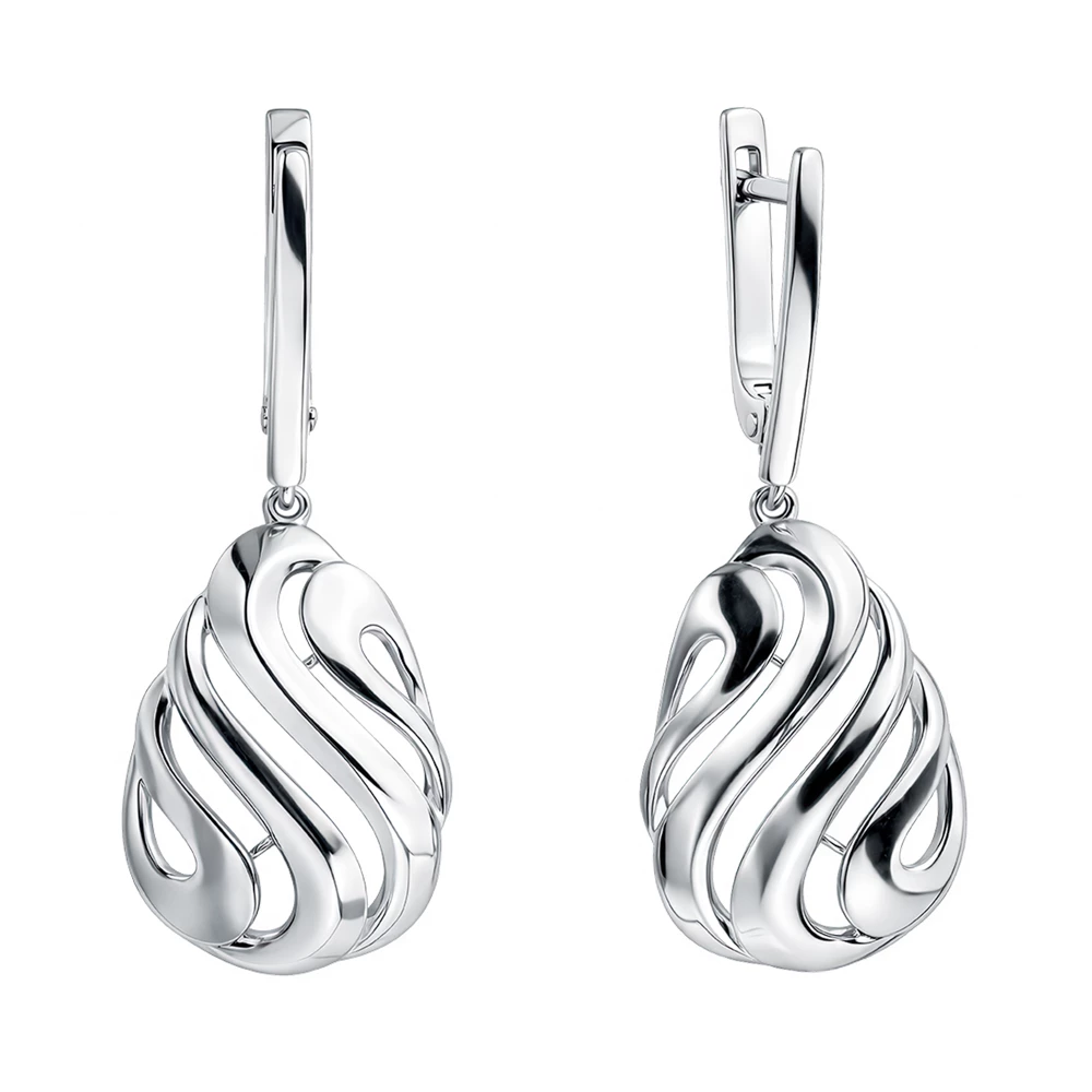 Серьги из серебра 925 пробы