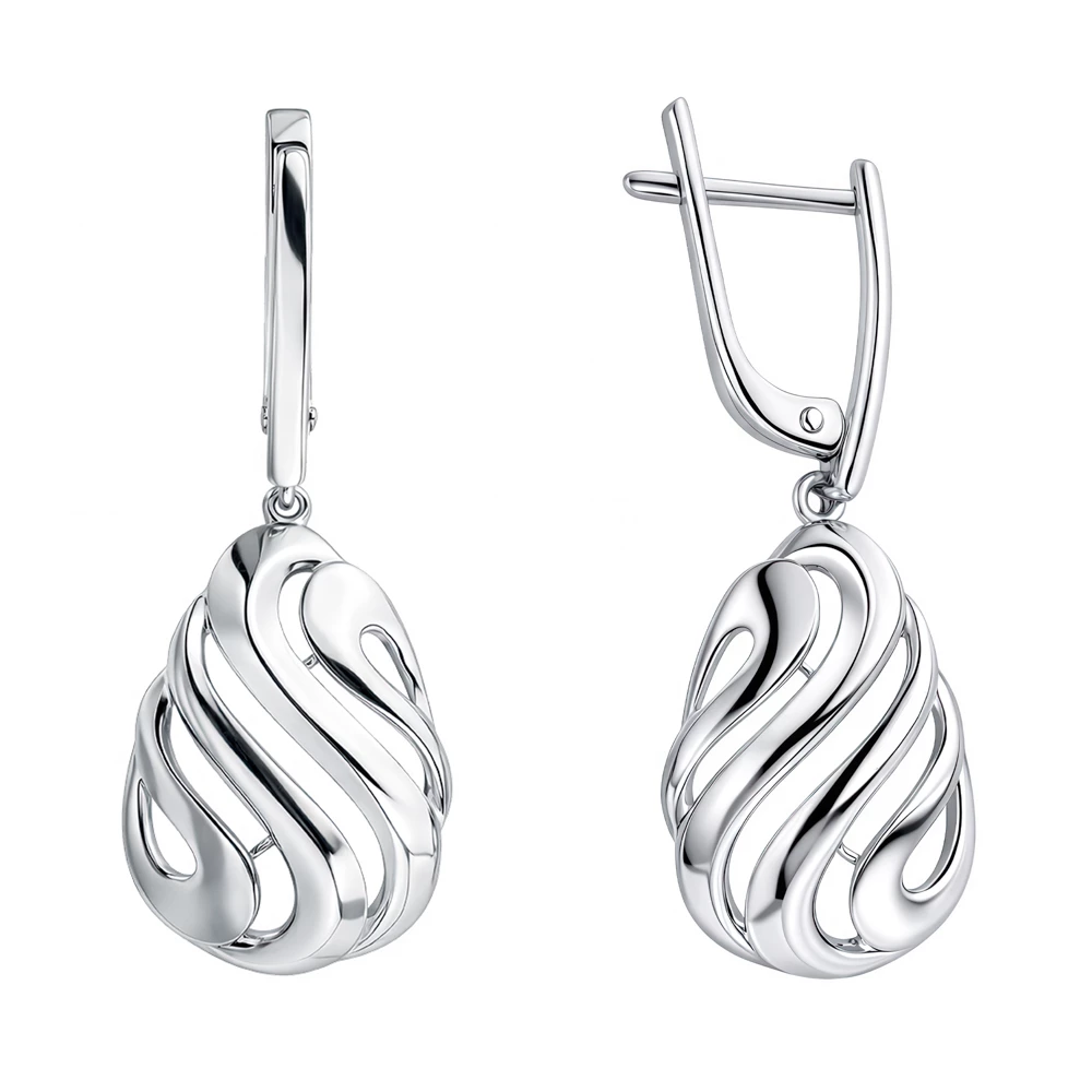 Серьги из серебра 925 пробы