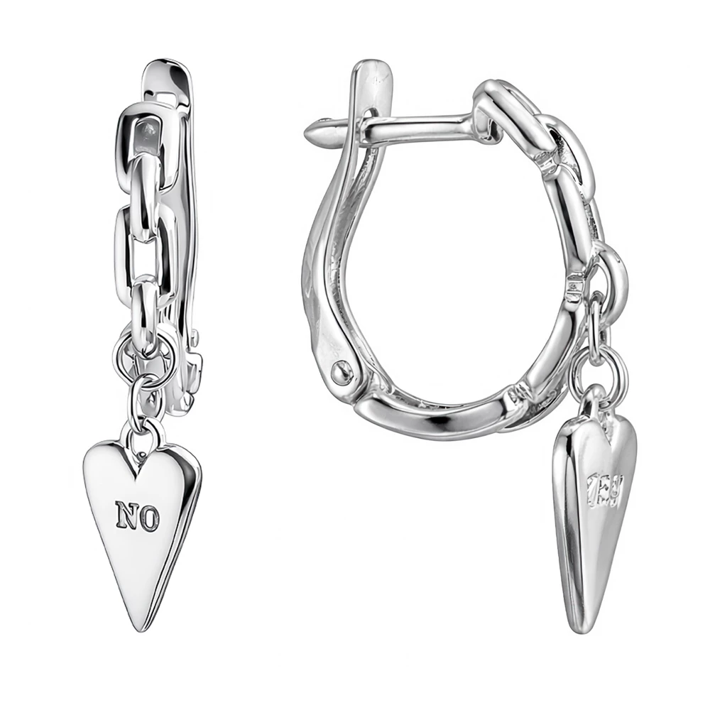 Серьги из серебра 925 пробы