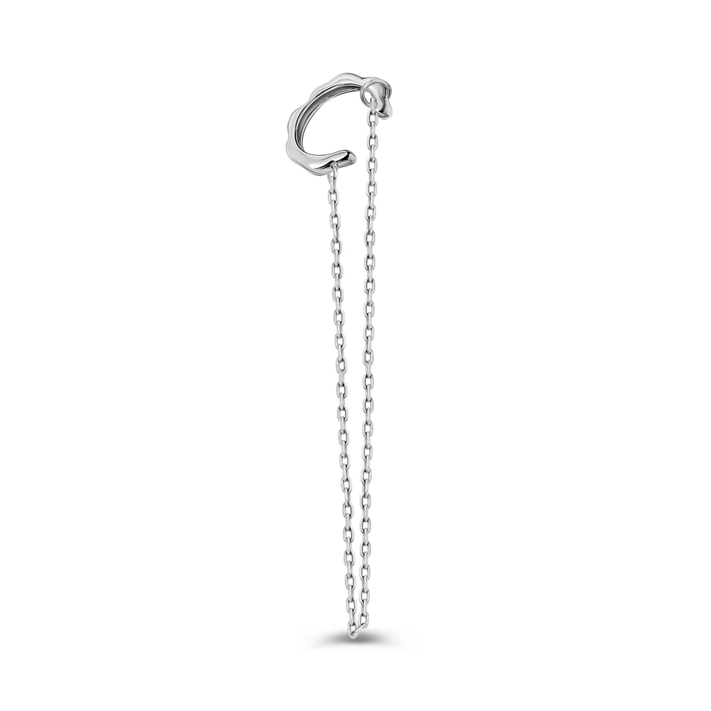 Серьга из серебра 925 пробы