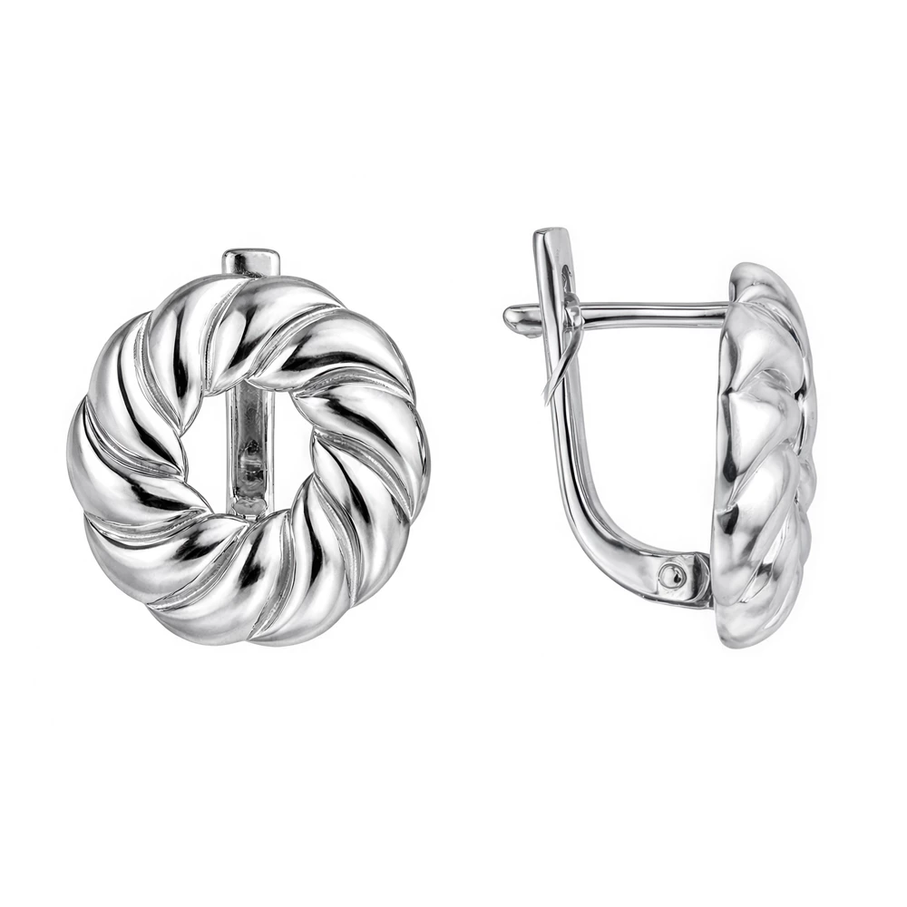 Серьги из серебра 925 пробы