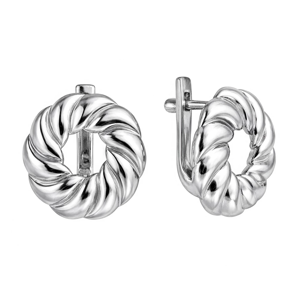 Серьги из серебра 925 пробы