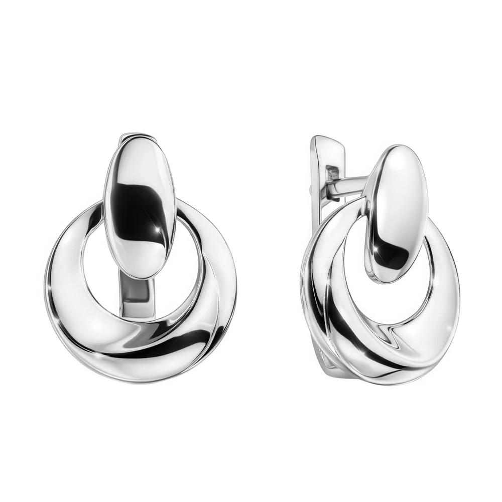 Серьги из серебра 925 пробы