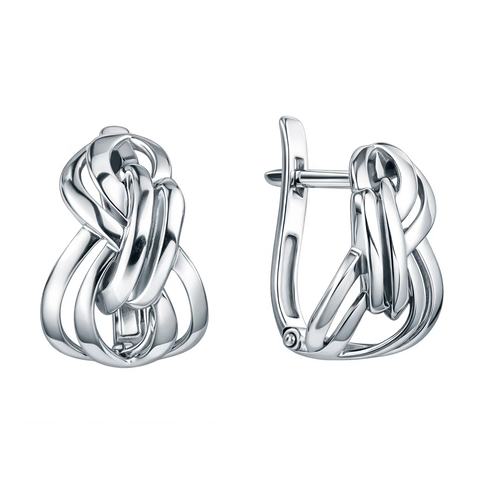 Серьги из серебра 925 пробы