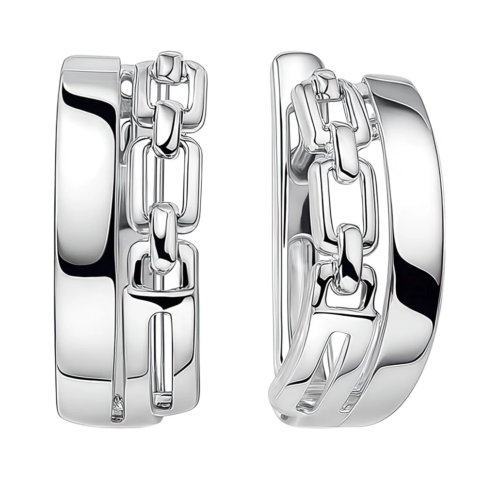 Серьги из серебра 925 пробы