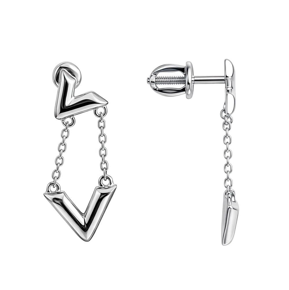 Серьги из серебра 925 пробы