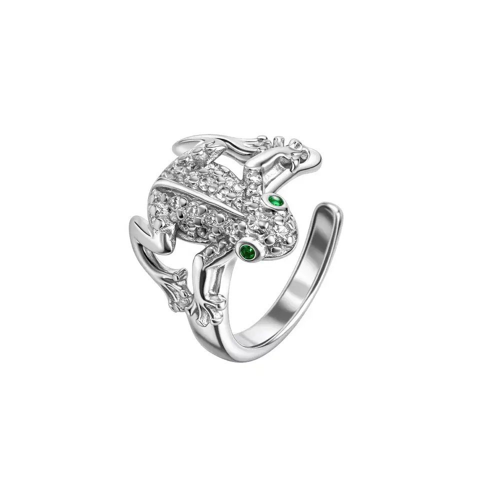 Серьги с фианитами из серебра 925 пробы 1