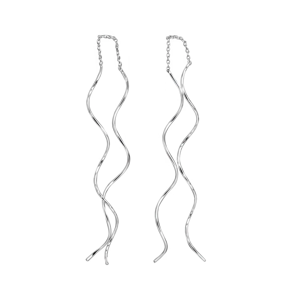 Серьги из серебра 925 пробы