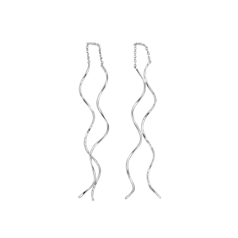 Серьги из серебра 925 пробы