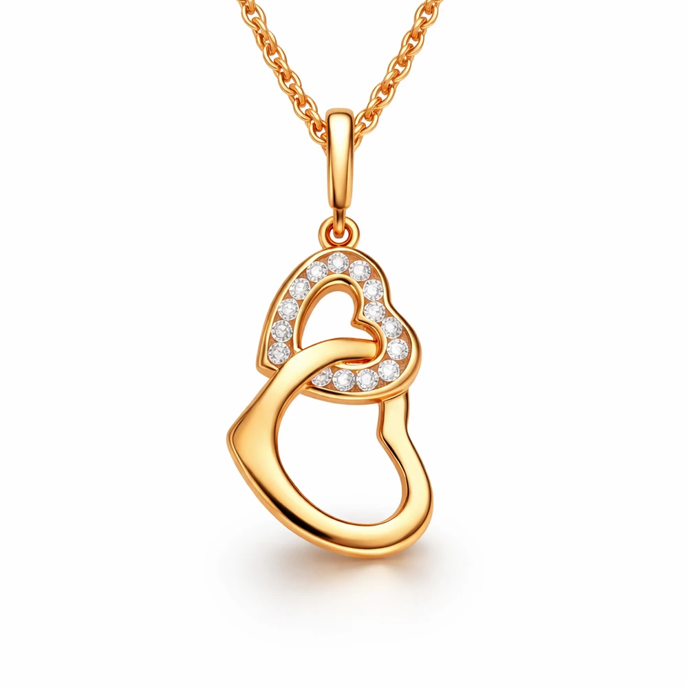 Подвес с фианитами из серебра 925 пробы 1