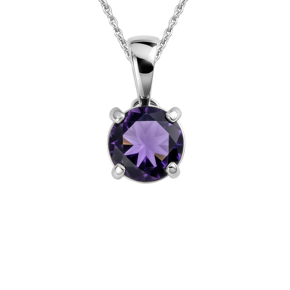 Подвес с алпанитом из серебра 925 пробы