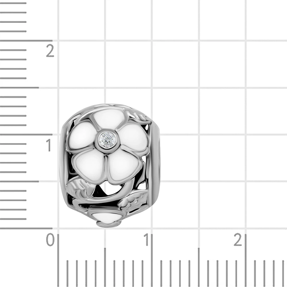 Подвес с фианитами из серебра 925 пробы 2