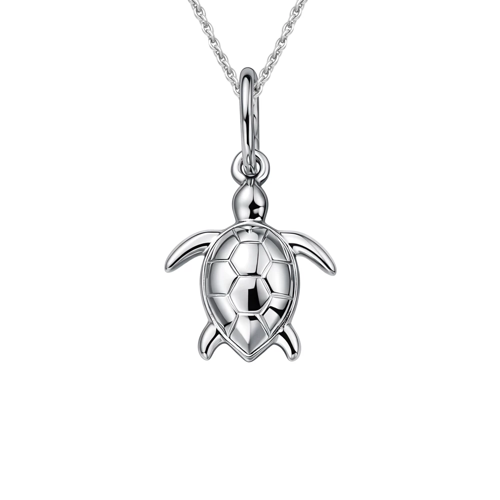 Подвес  Черепаха из серебра 925 пробы