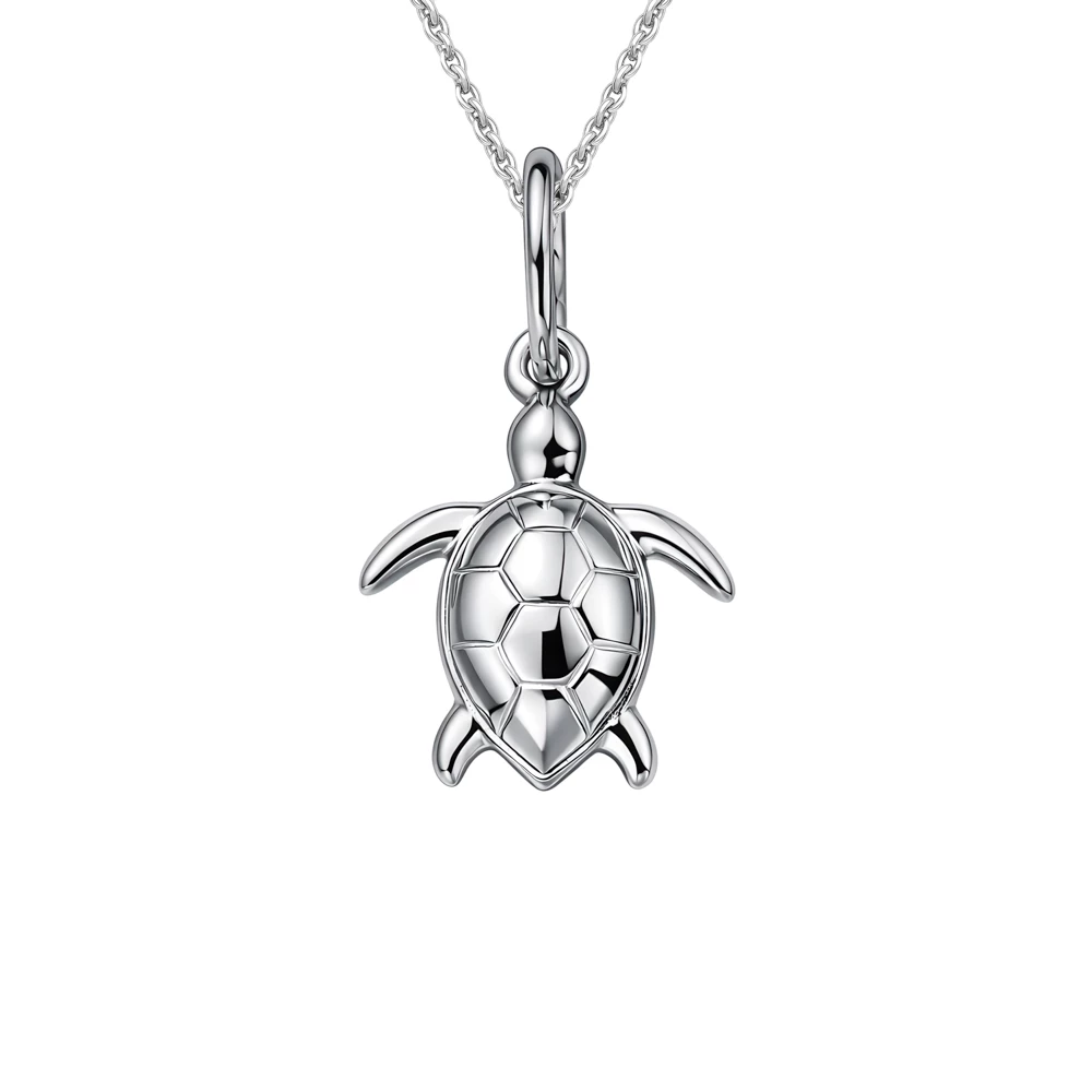 Подвес  Черепаха из серебра 925 пробы