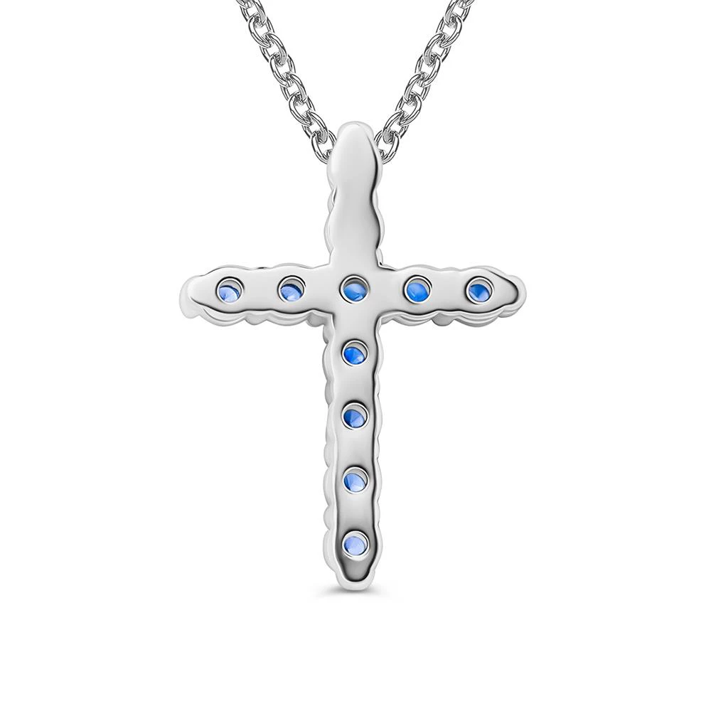 Подвес с фианитами из серебра 925 пробы