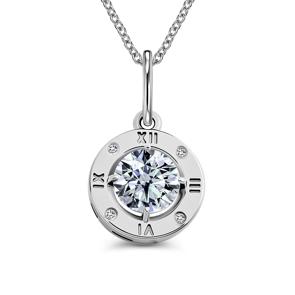 Подвес с фианитами из серебра 925 пробы