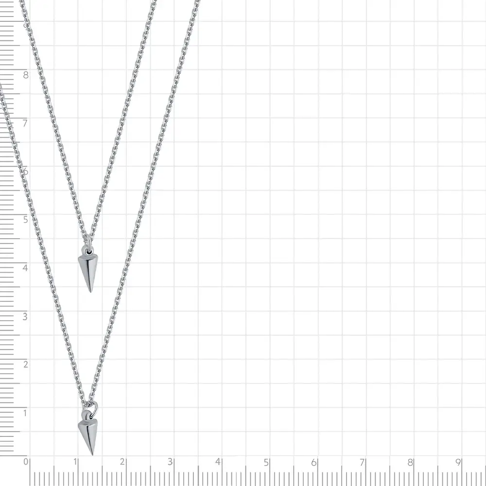 Колье из серебра 925 пробы