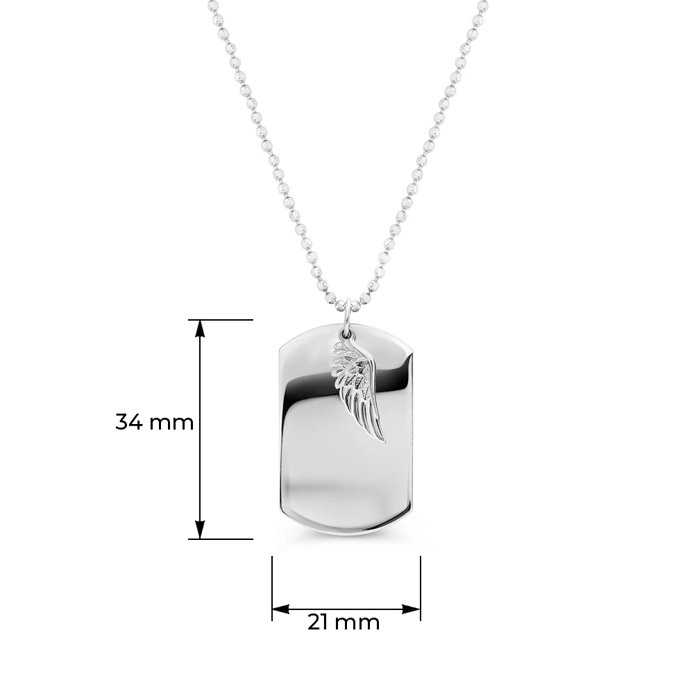 Колье из серебра 925 пробы