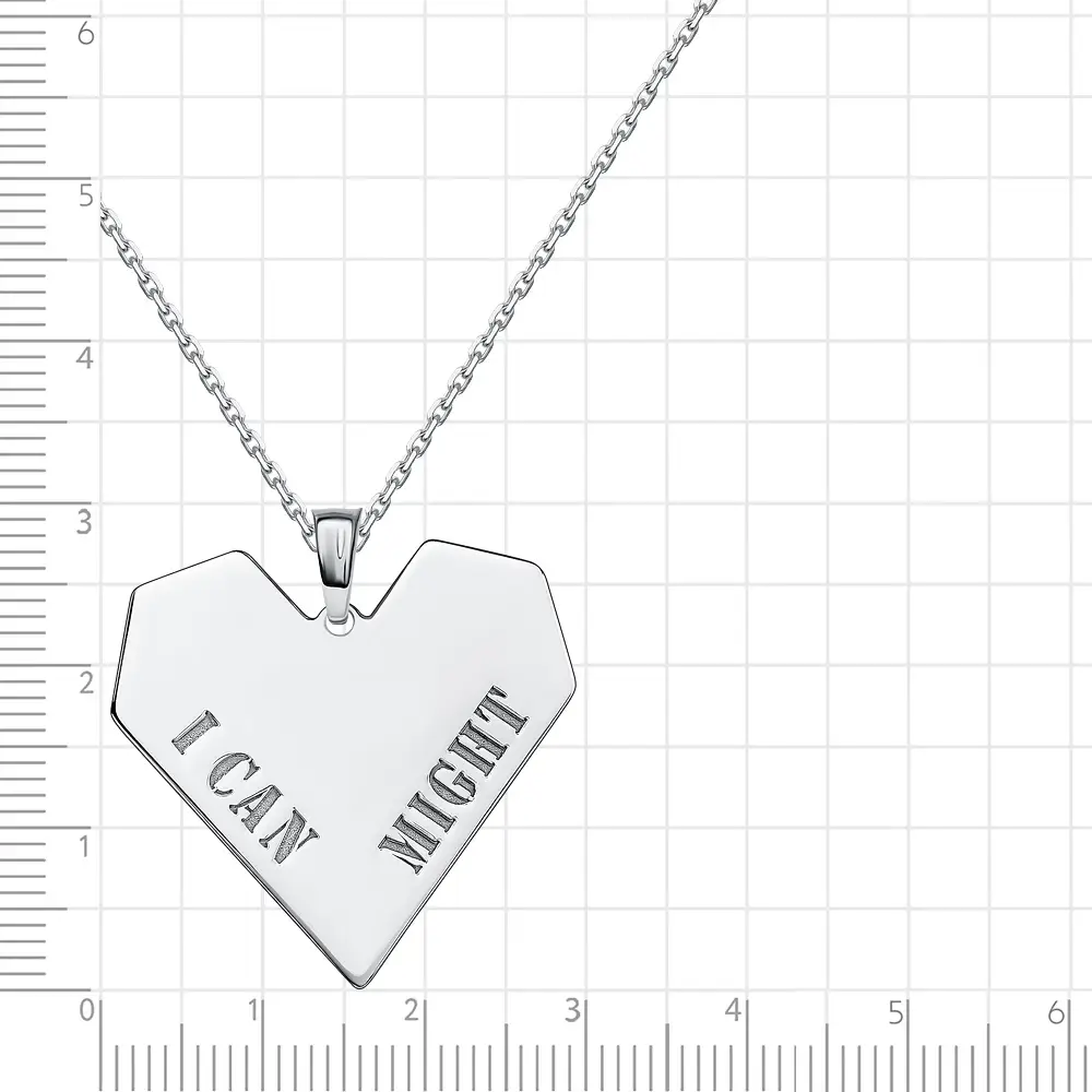Колье из серебра 925 пробы