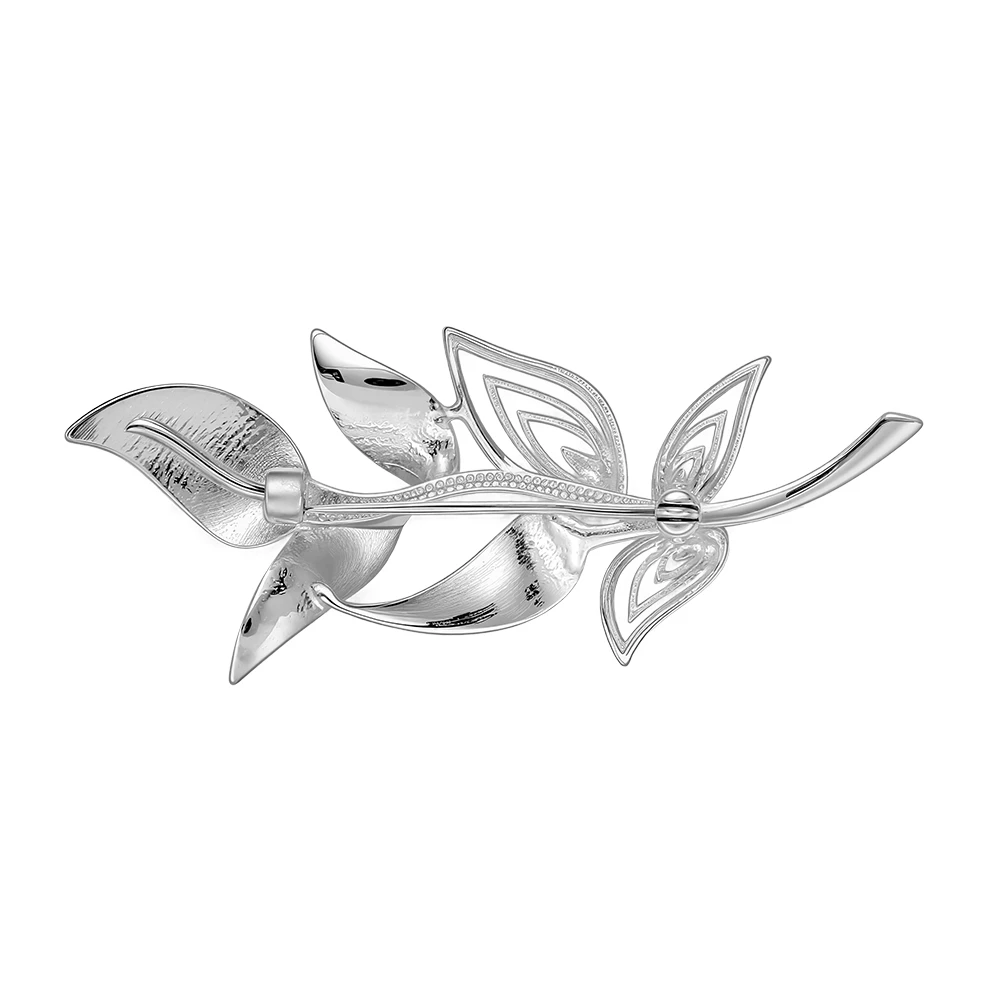 Брошь из серебра 925 пробы