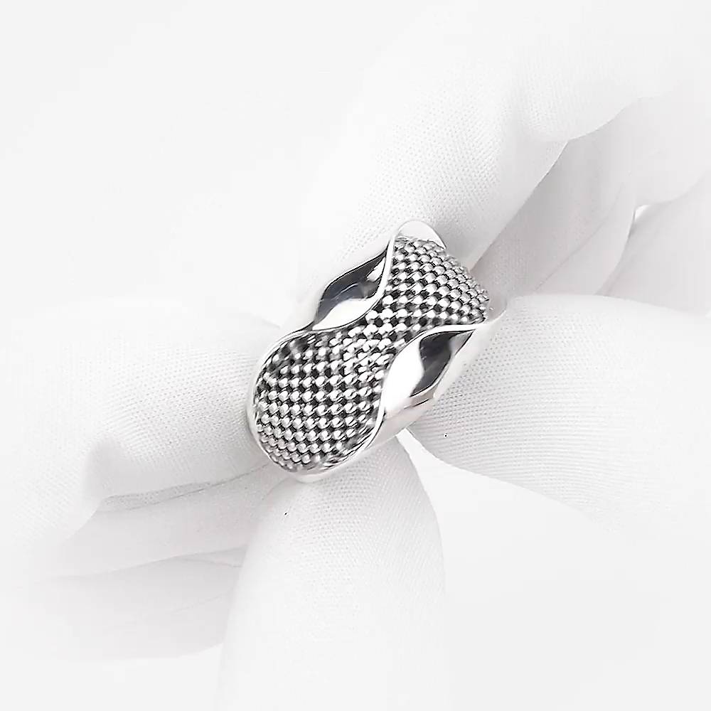 Кольцо из серебра 925 пробы 1