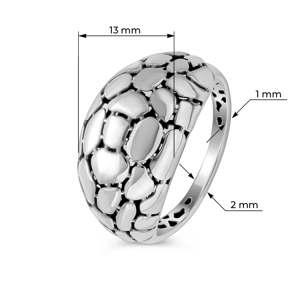 Кольцо из серебра 925 пробы