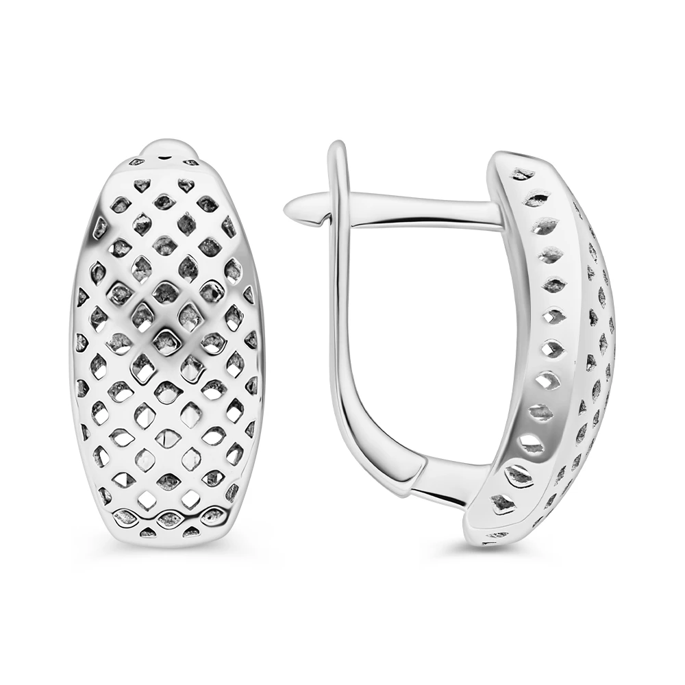 Серьги из серебра 925 пробы