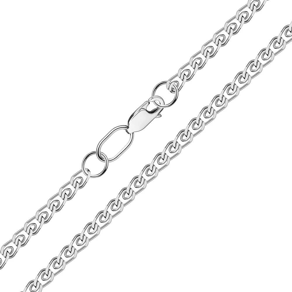 Цепь лав из серебра 925 пробы