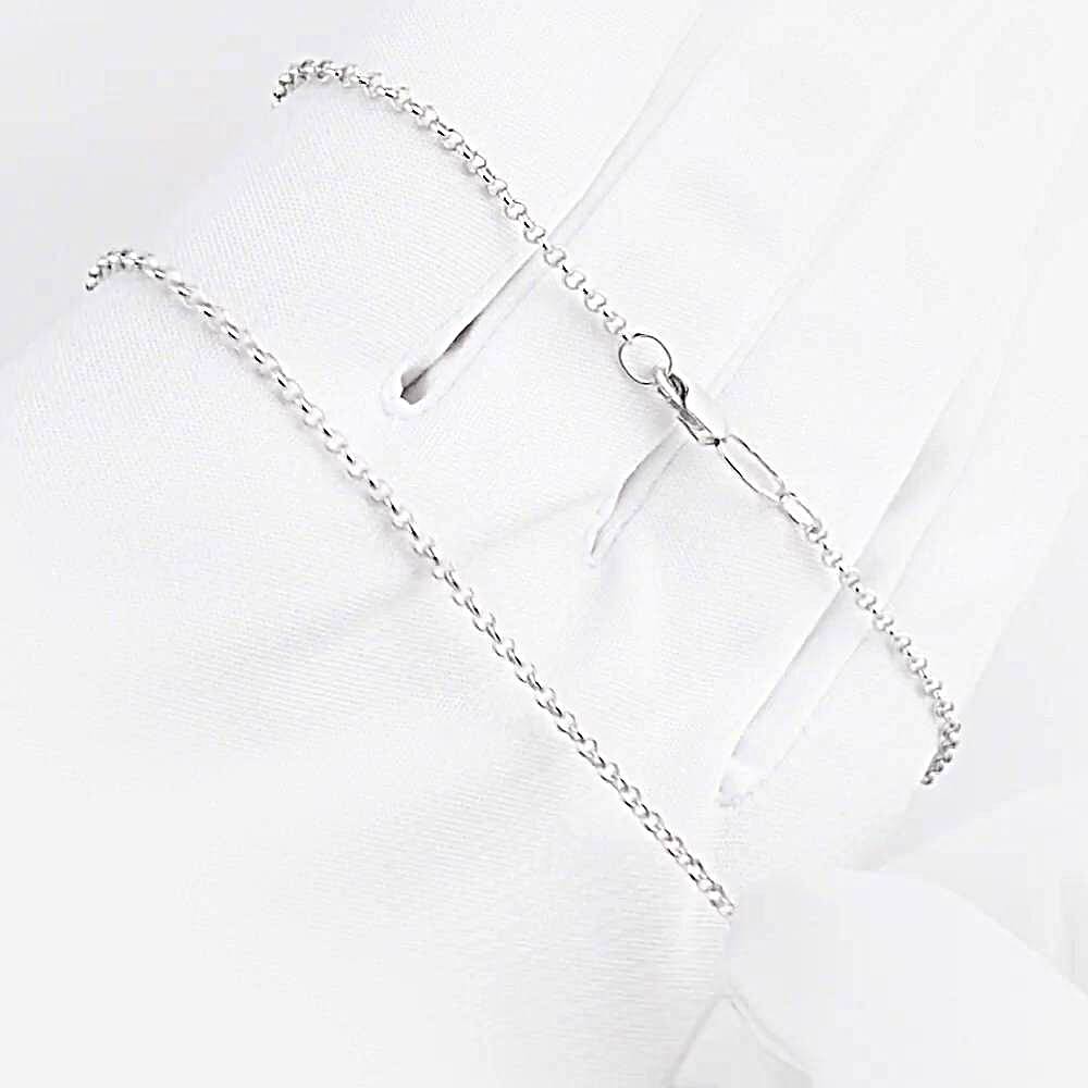 Цепь якорь ролло из серебра 925 пробы 1