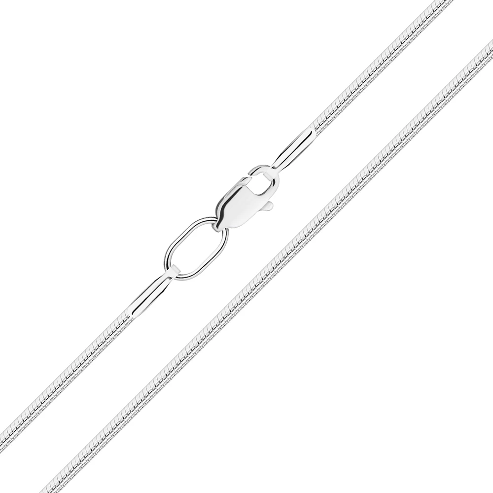 Цепь тондо из серебра 925 пробы