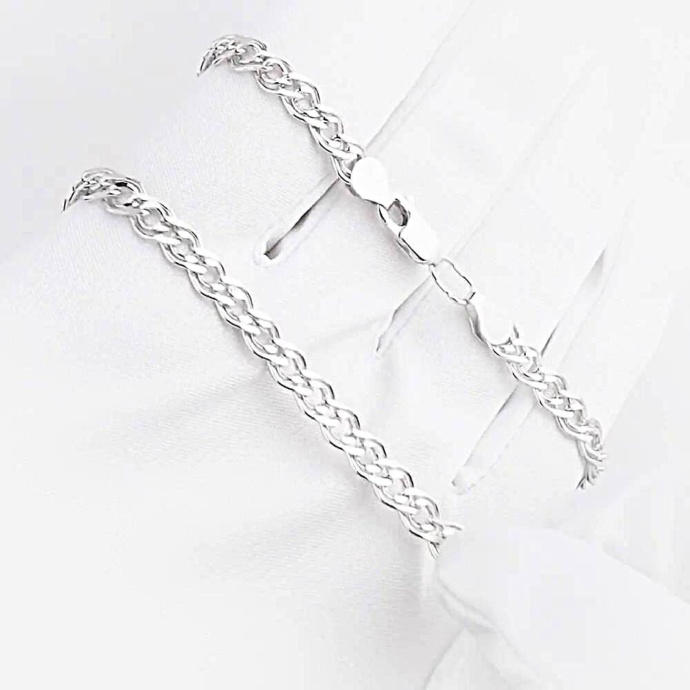 Цепь нонна из серебра 925 пробы 1