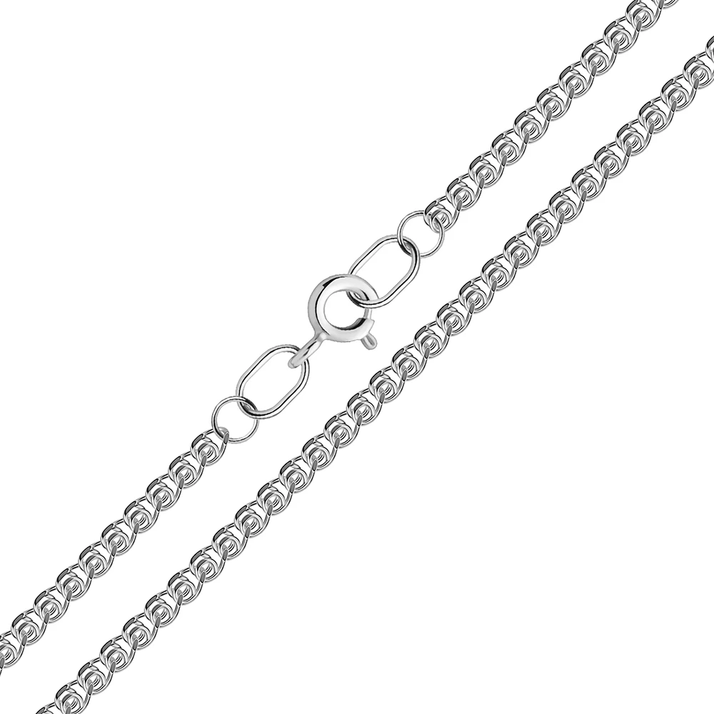 Цепь лав из серебра 925 пробы