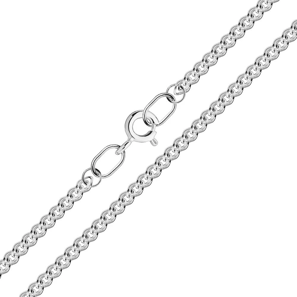 Цепь нонна из серебра 925 пробы