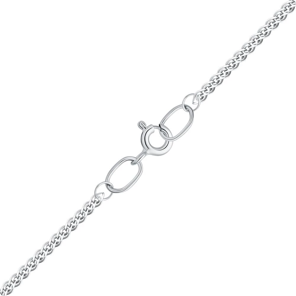 Цепь нонна из серебра 925 пробы