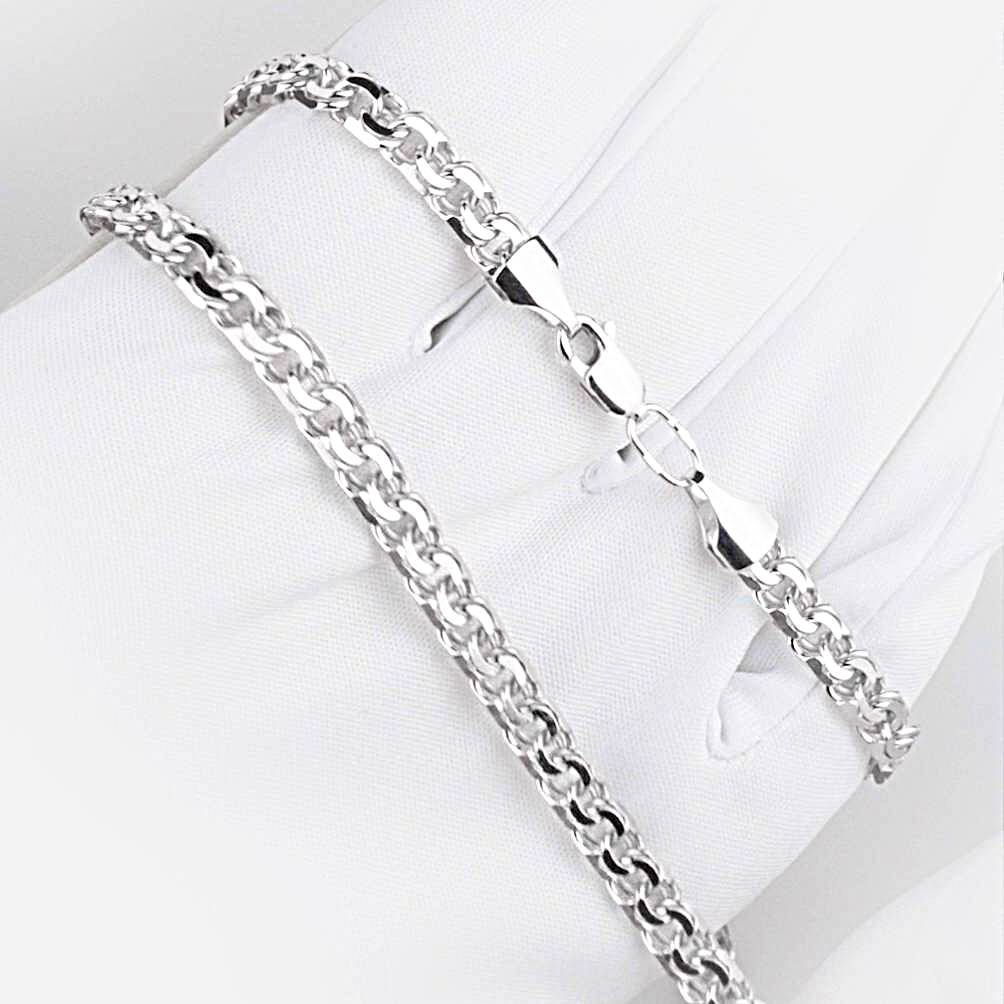 Цепь бисмарк из серебра 925 пробы 1