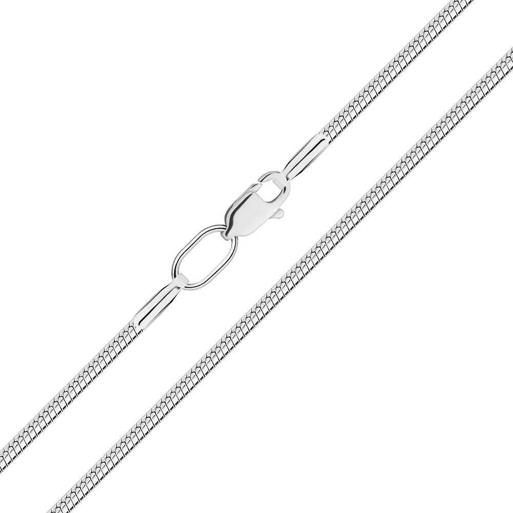 Цепь тондо из серебра 925 пробы