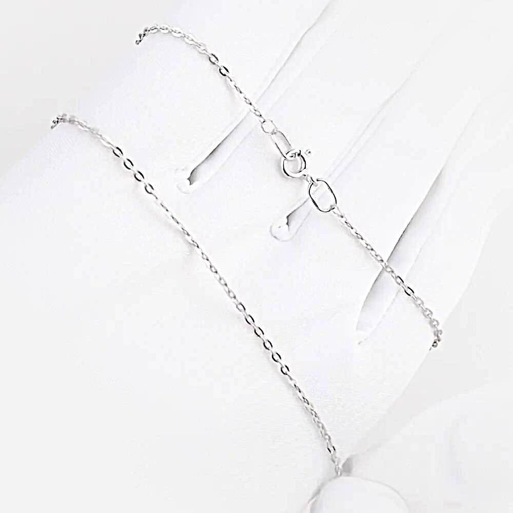 Цепь якорь бриль из серебра 925 пробы 1