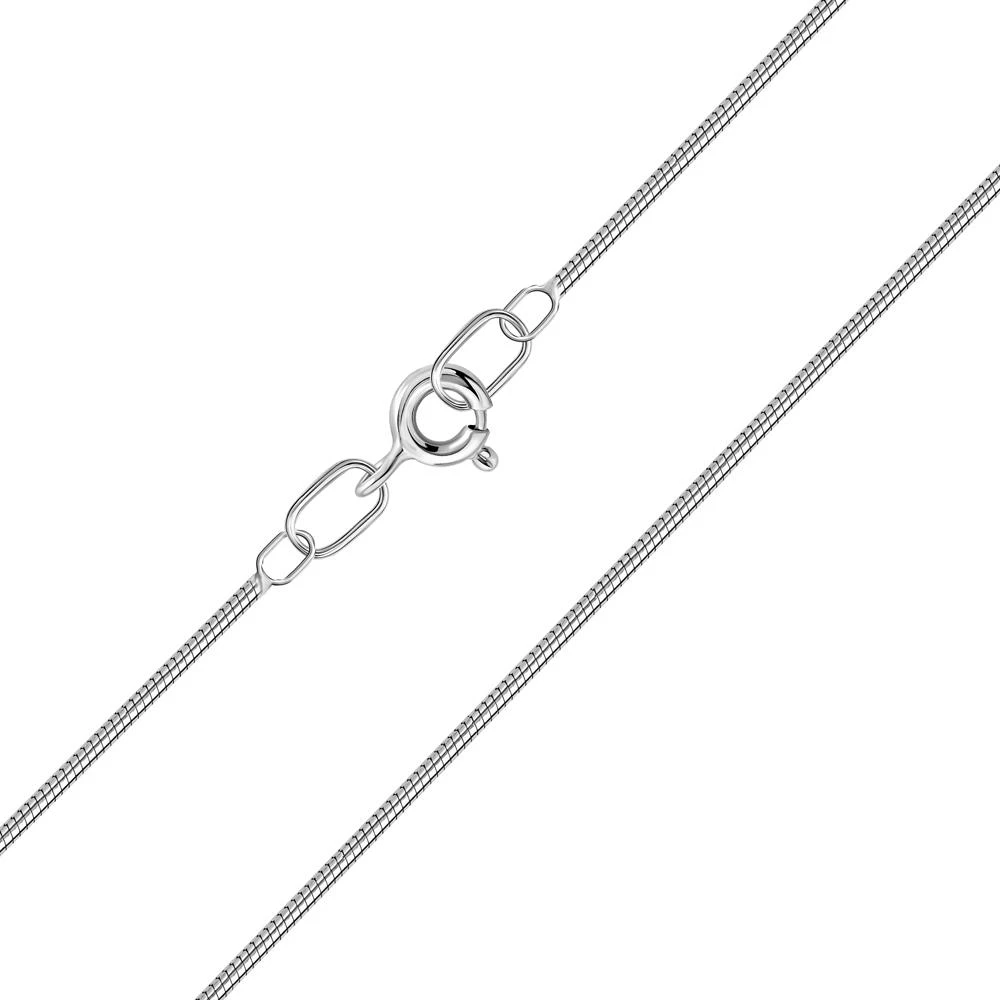 Цепь тондо из серебра 925 пробы