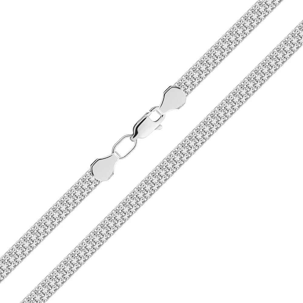 Цепь дорожка от 4 из серебра 925 пробы