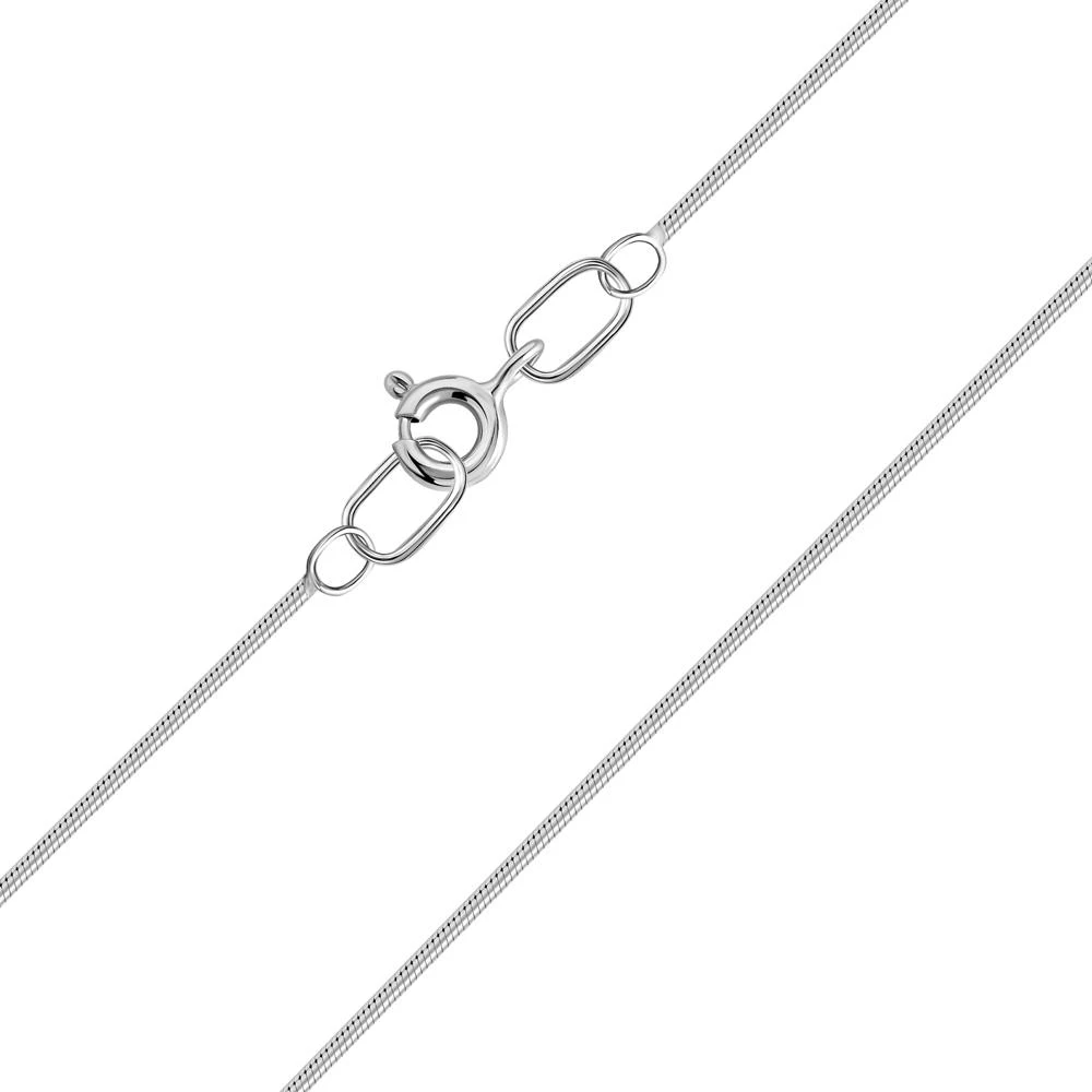 Цепь тондо из серебра 925 пробы