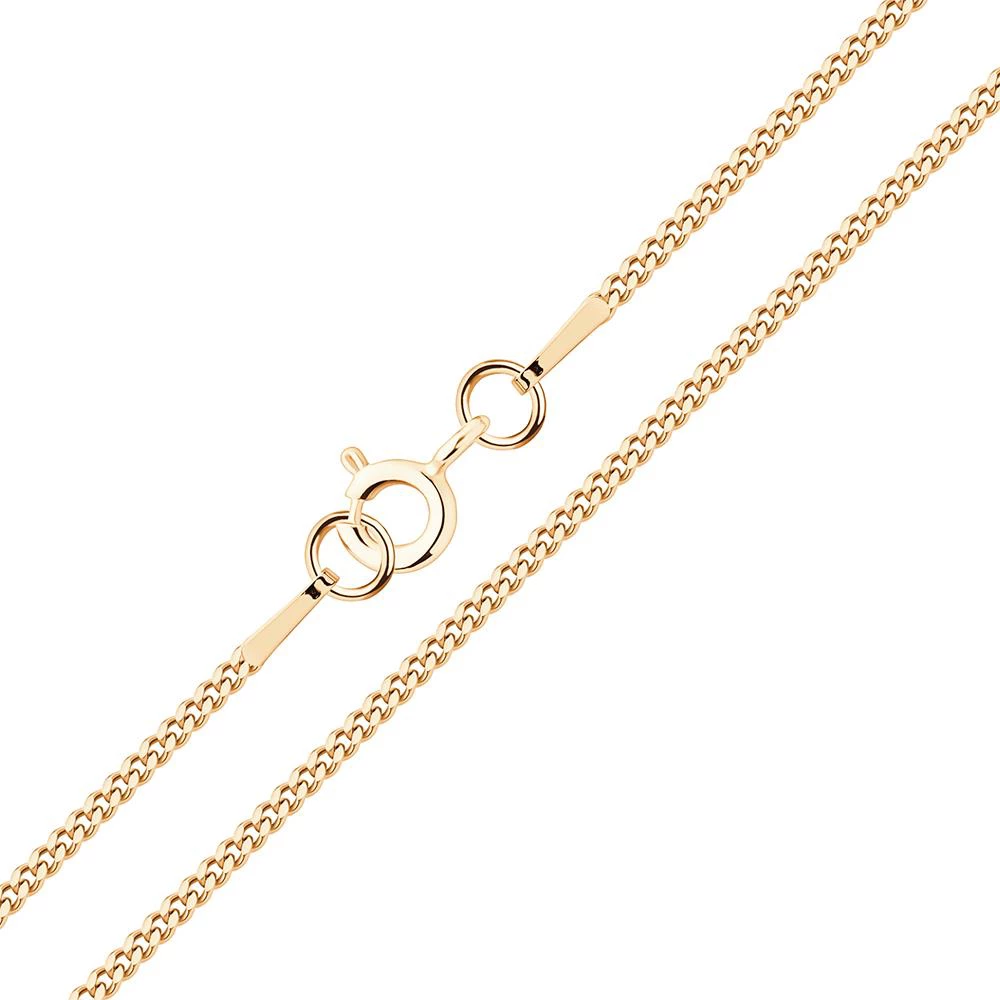 Цепь панцирь из серебра 925 пробы