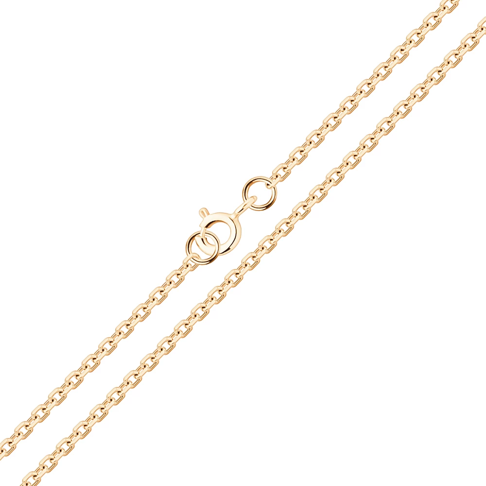 Цепь якорь из серебра 925 пробы