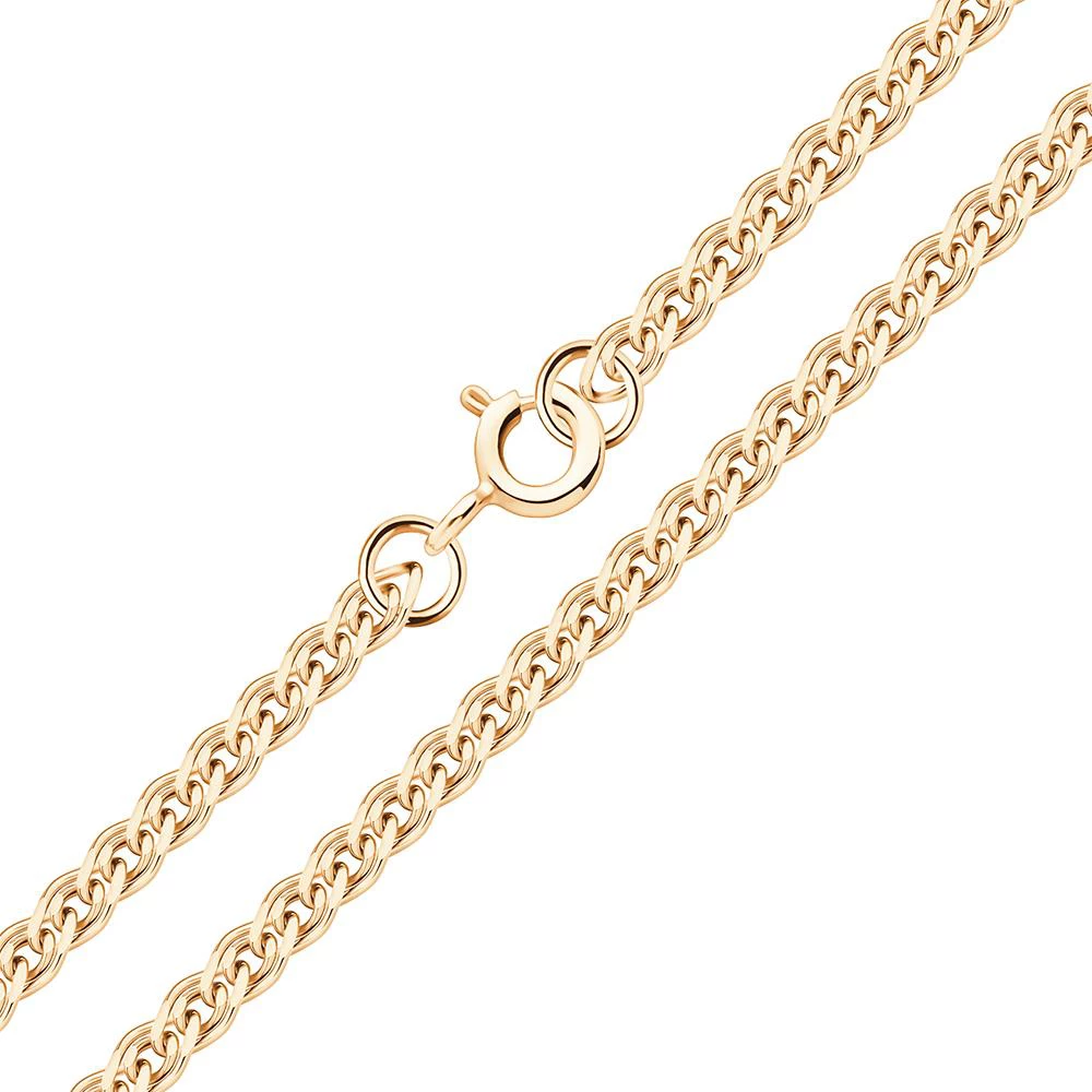 Цепь нонна из серебра 925 пробы