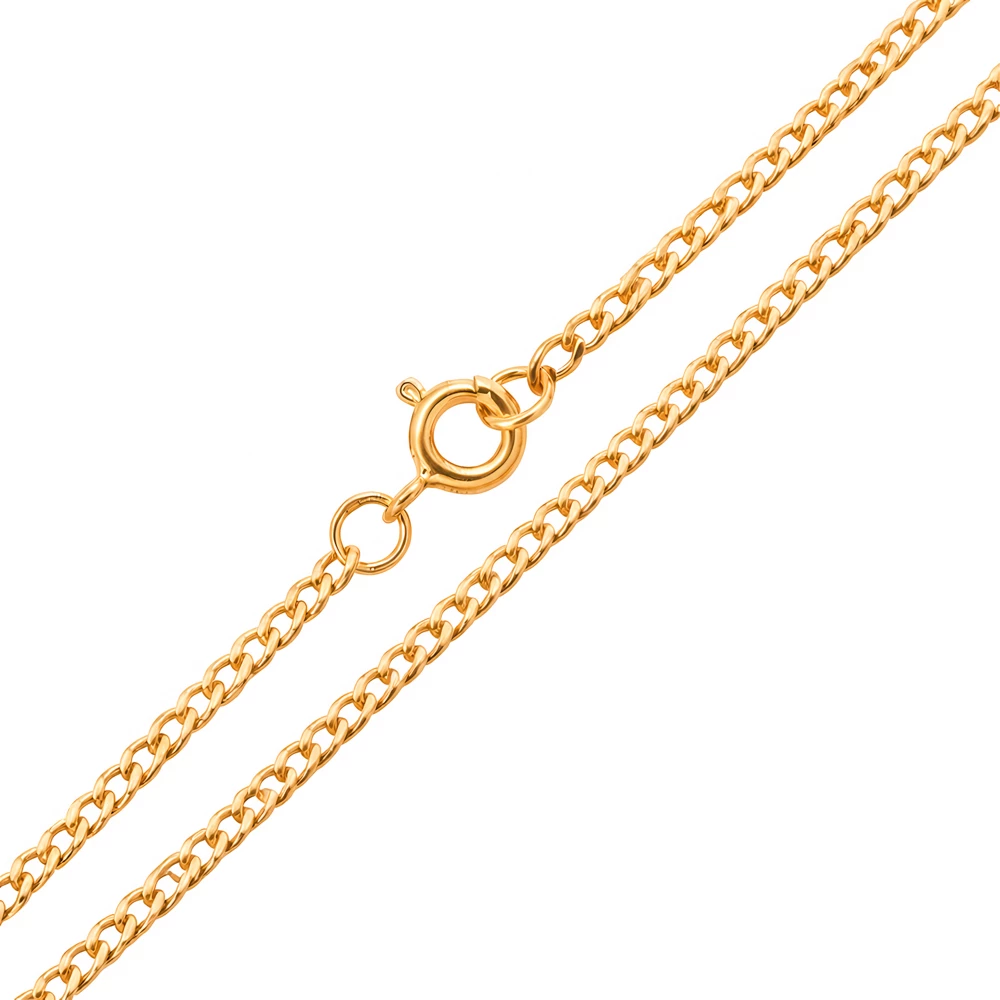 Цепь панцирь из серебра 925 пробы