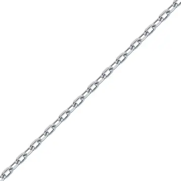 Браслет якорь из серебра 925 пробы