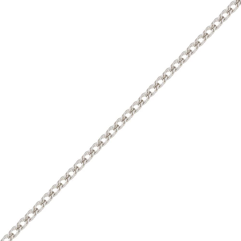 Браслет ромб двойной из серебра 925 пробы