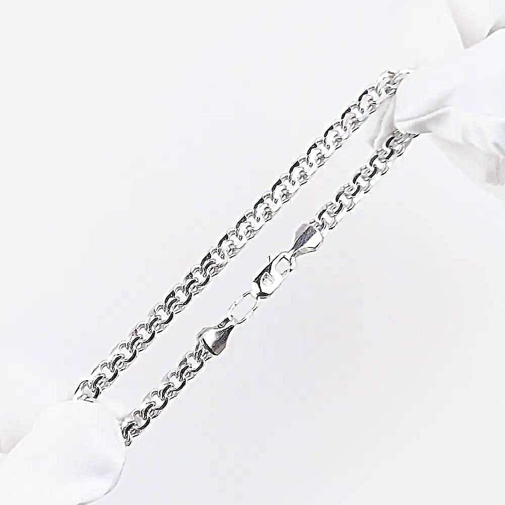 Браслет бисмарк из серебра 925 пробы 1