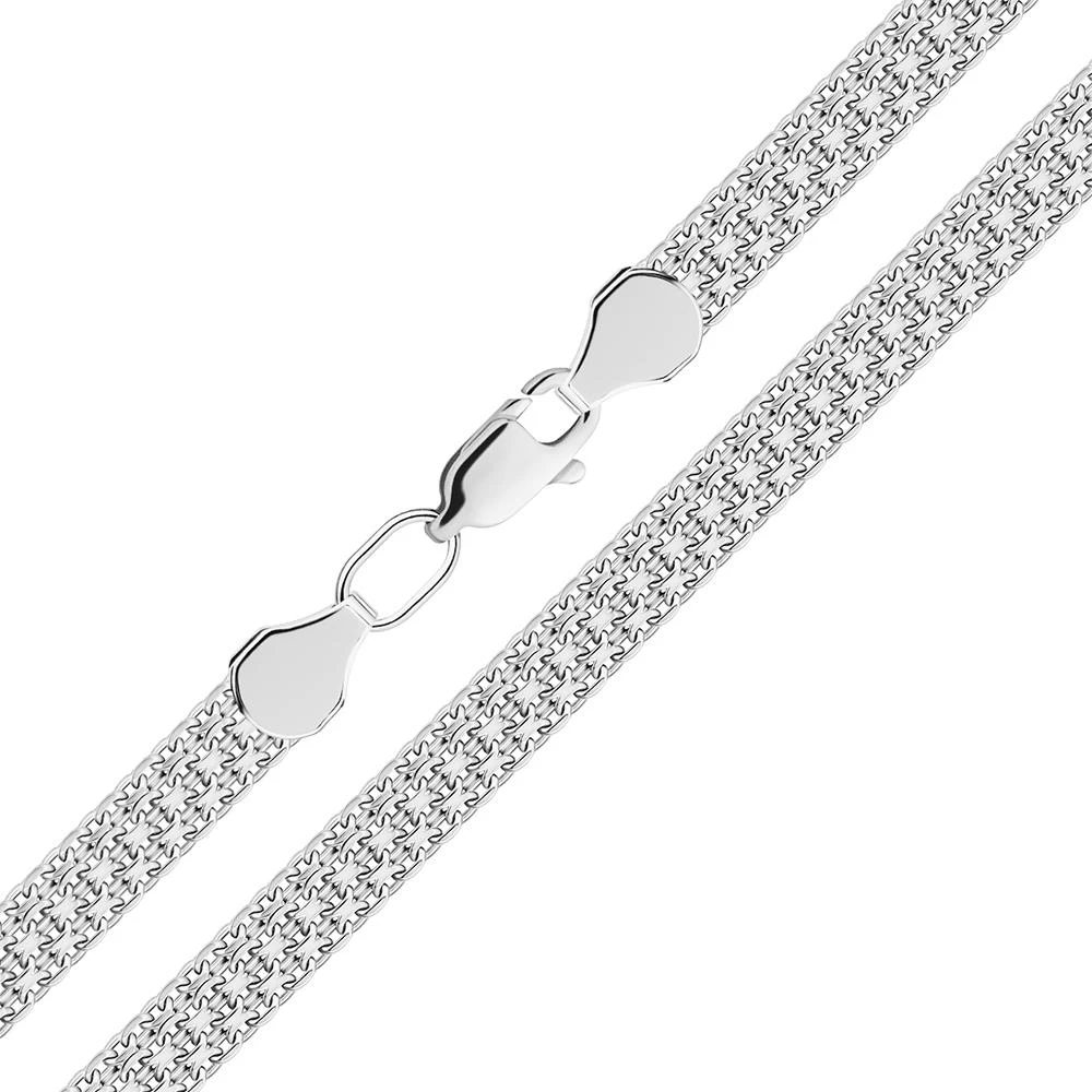 Браслет дорожка от 4 из серебра 925 пробы