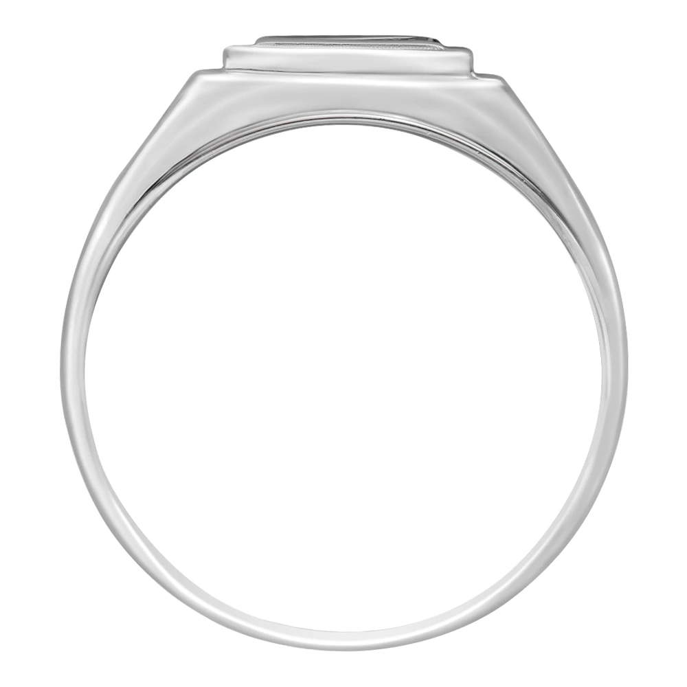 Кольцо с фианитом из серебра 925 пробы 3